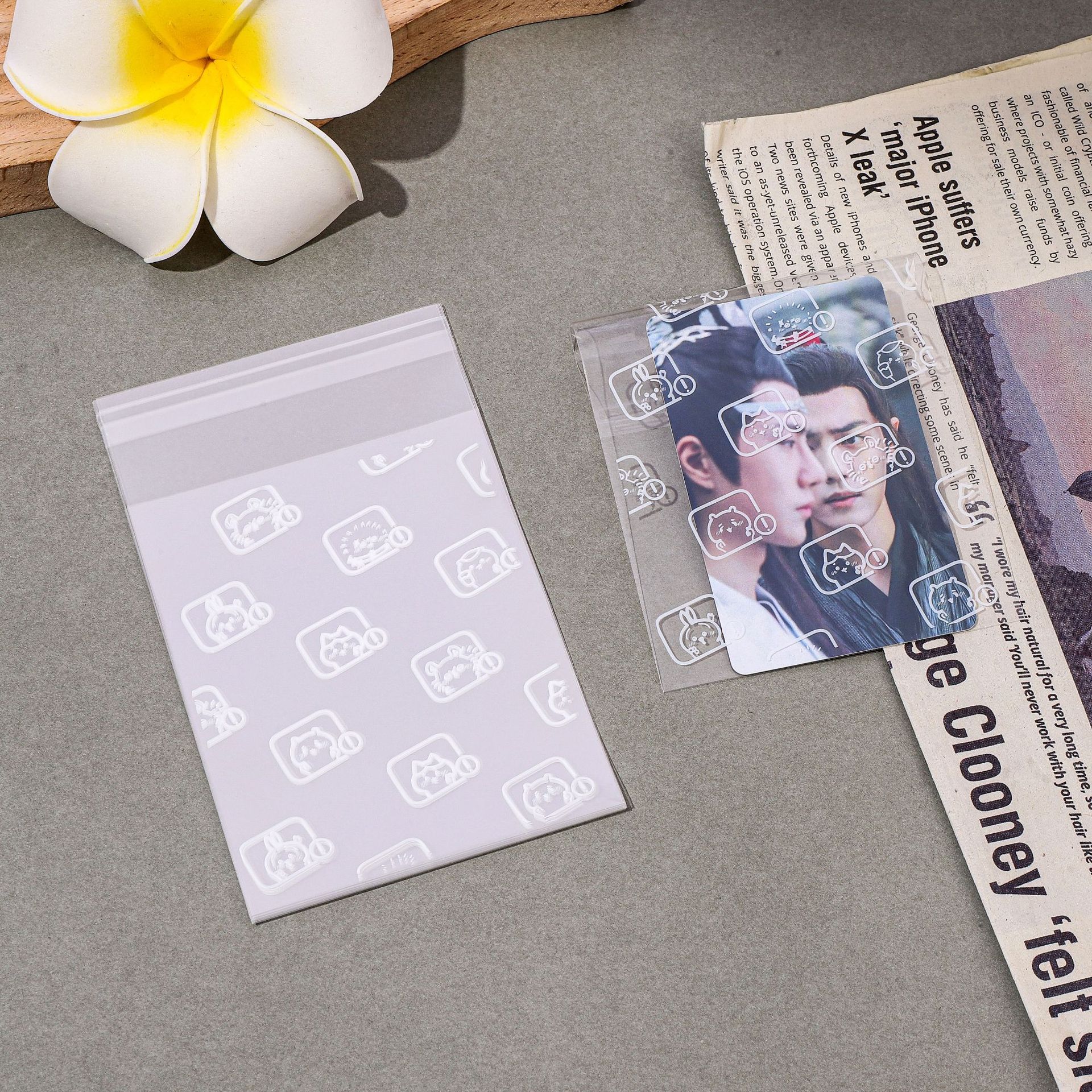 사각백색 [50매 1팩] 8*10+3