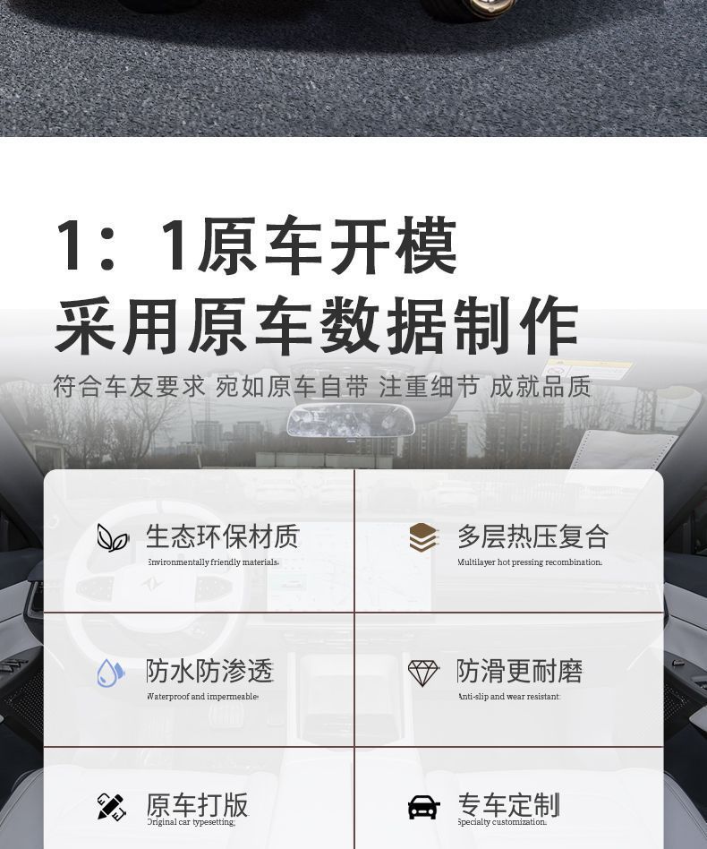 Suitable for 2025 Hyundai Tucson Trunk Mat Surrounding 15-24 Tucson New and Old Trunk Mat Modification Wholesale