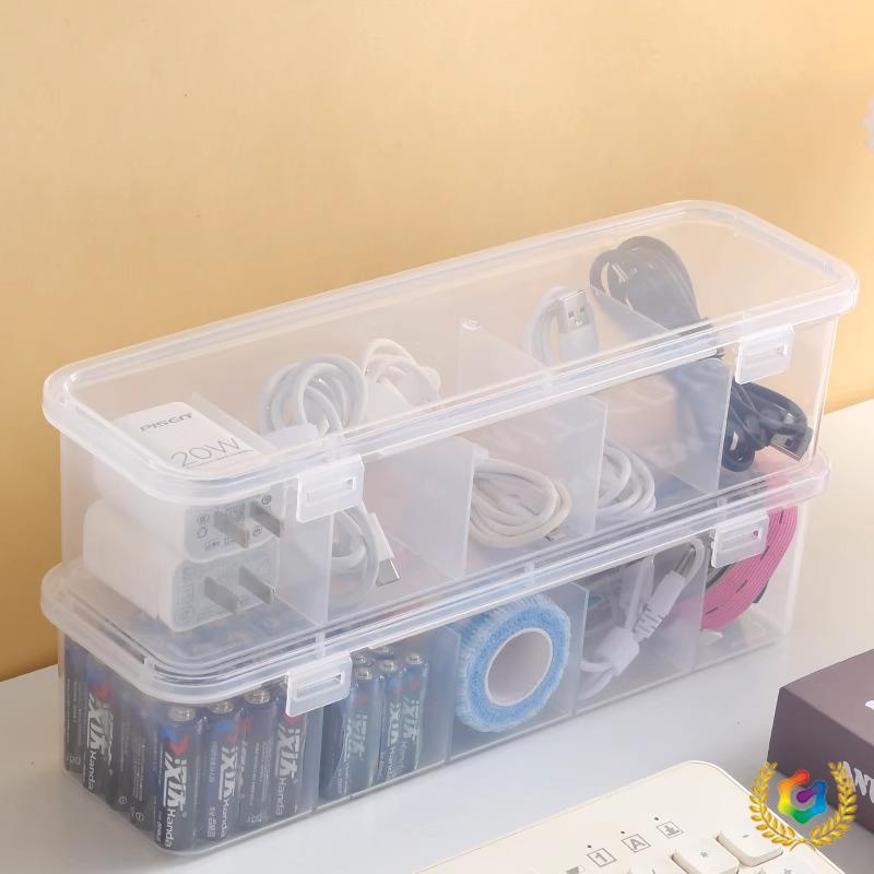 ✅数据线收纳盒电源充电线手机充电器家用整理桌面理线盒绕线