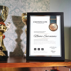 木質相框擺台6 7 8寸12美式復古裝裱畫框A3 a4證書相框執照框批發