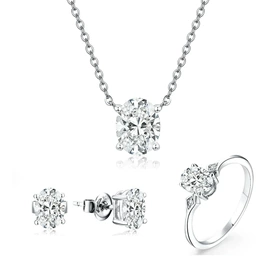 莫桑钻;戒指;项链