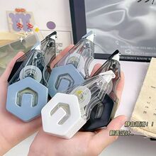 防摔修正带大容量小学生专用涂改带高颜值顺滑翻盖实惠装修改正带