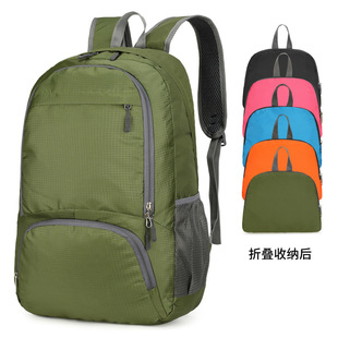 Large Capacity Foldableing Travel Backpack Outdoor Ultra-Light Portable Sports Backpack Skin Bag Custom Logo