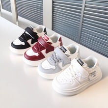 男童鞋子板鞋春季2025新款儿童休闲轻便运动鞋女孩学生软底小白鞋