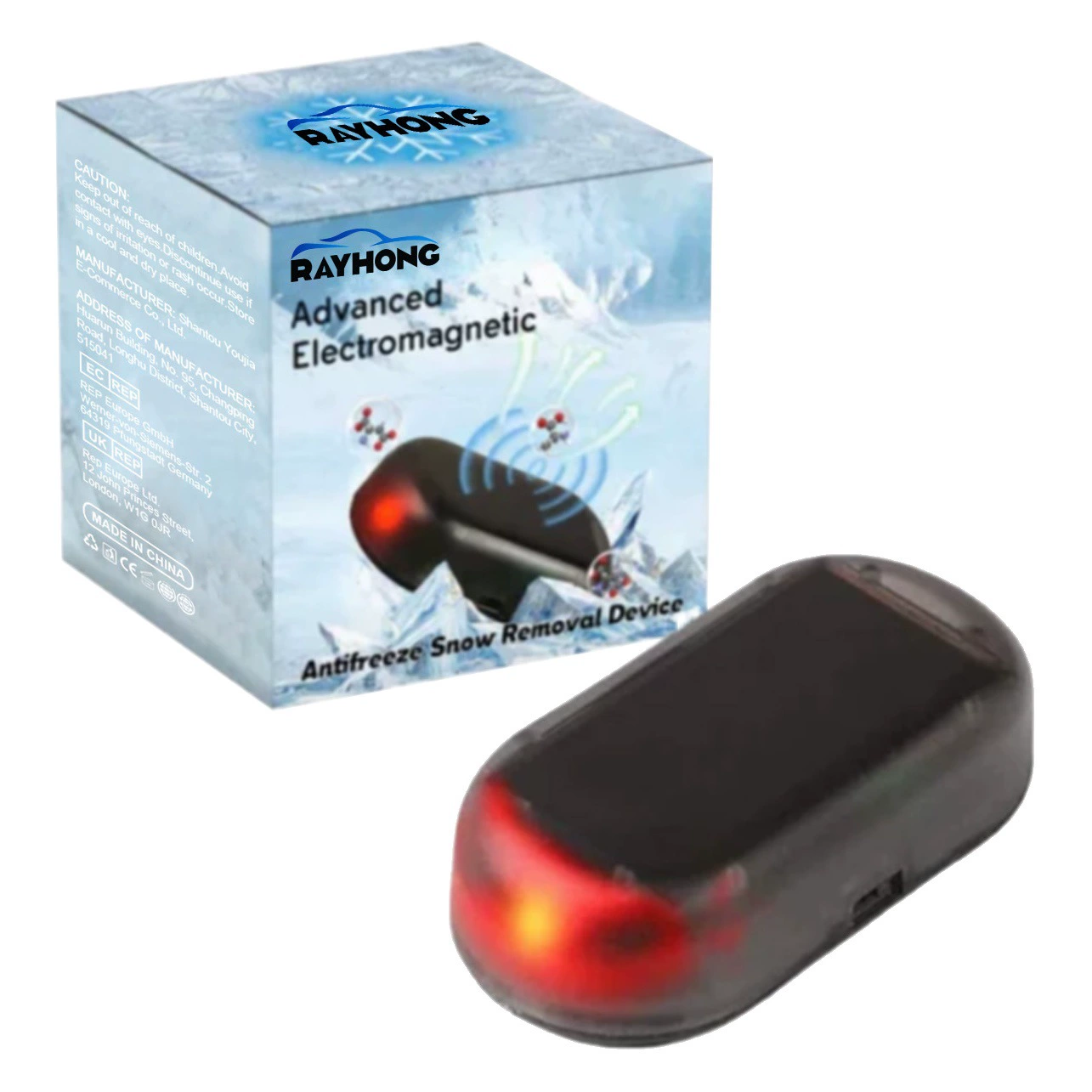 Rayhong интерференционный антифриз-прибор для оконного стекла автомобиля, зимнее противоскользящее и снеговое устройство, антифриз, противоснежное устройство