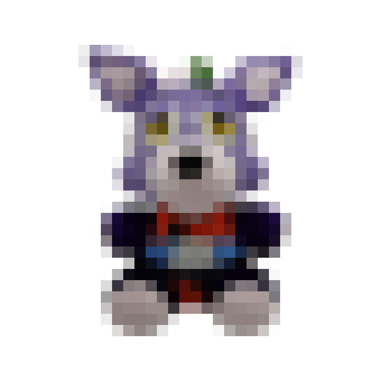 Flower fox / 18cm
