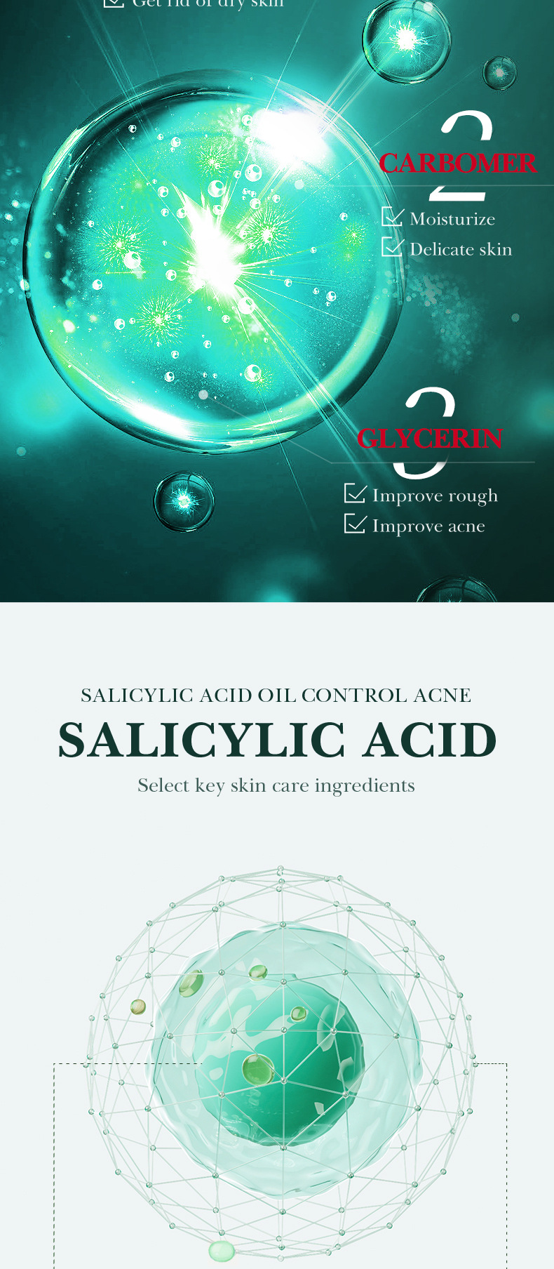 SADOER All Salicylic Acid Oil Control&Acne Removing&Repairing essence 30ml_voghion.com