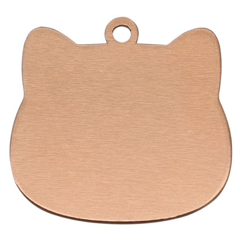 Трансграничная оптовая двусторонняя надпись против потери кошачьего удостоверения личности