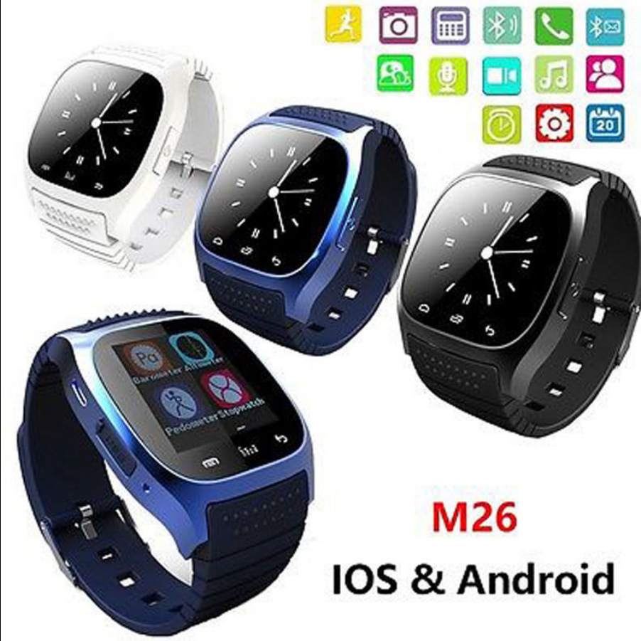 M26 Smart Wrist Watch Phone Android iOS