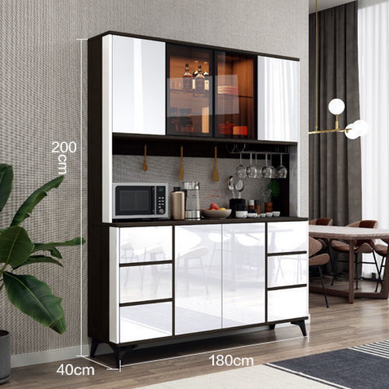 Sideboard High cabinet cupboard household Simplicity modern Wine cabinet Kitchen Cabinet Cupboard one a living room Lockers Wall