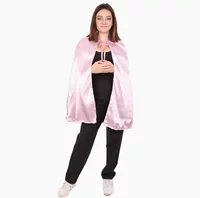 Мужской и женский плащ на шнуровке с коротким капюшоном для взрослых и детей на Хэллоуин, плащ для косплея в стиле аниме, плащ для выступления на сцене
