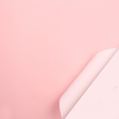 Papel de regalo de flores descuento al por mayor doble color papel Ouya papel flor papel rosa ramo coreano material de papel impermeable