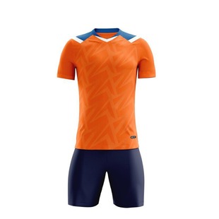 Football uniform suit men's adult training uniform children's sports short-sleeved ball uniform middle school student competition jersey M3205