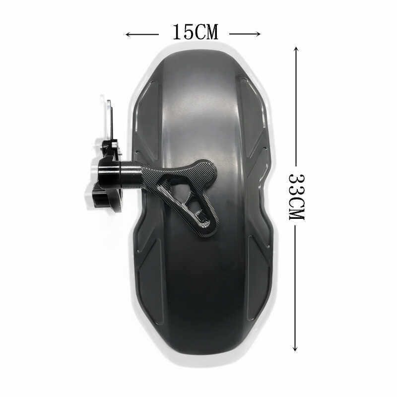 Electric Vehicle Fender Modification Parts Carbon Fiber Rear Fender for Niu 1St, 2Nd, 3Rd, and 4Th Generation, Niu 9, and Children's Models
