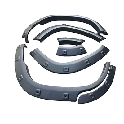 Suitable for Toyota Land Cruiser Lc200 Wheel Arch Trim with Nail Decoration Modification, Wide Body and Narrow Body Wheel Arch Extension 2015+ (Wheel eyebrow) - 15-20