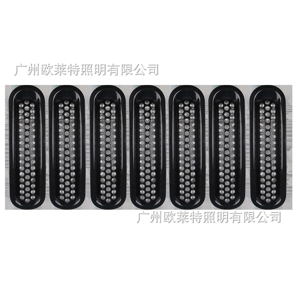 Applicable to JEEP Shepherd 07-17 year shepherd change front face mesh modification embedded insect net ring