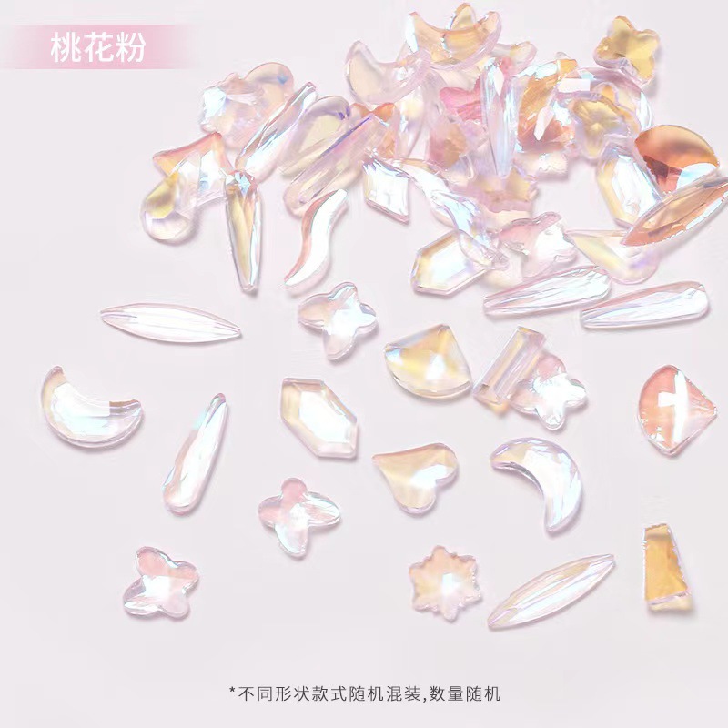 Red ultra brillante taladro de uñas mini taladro plano pequeño ultra brillante lago azul azul pálido joyería taladro de uñas blanco