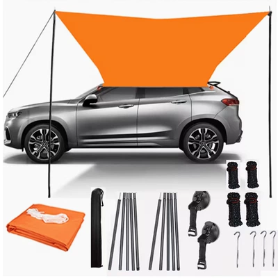 sunproof car side tent: Avtomobil yan çətirləri