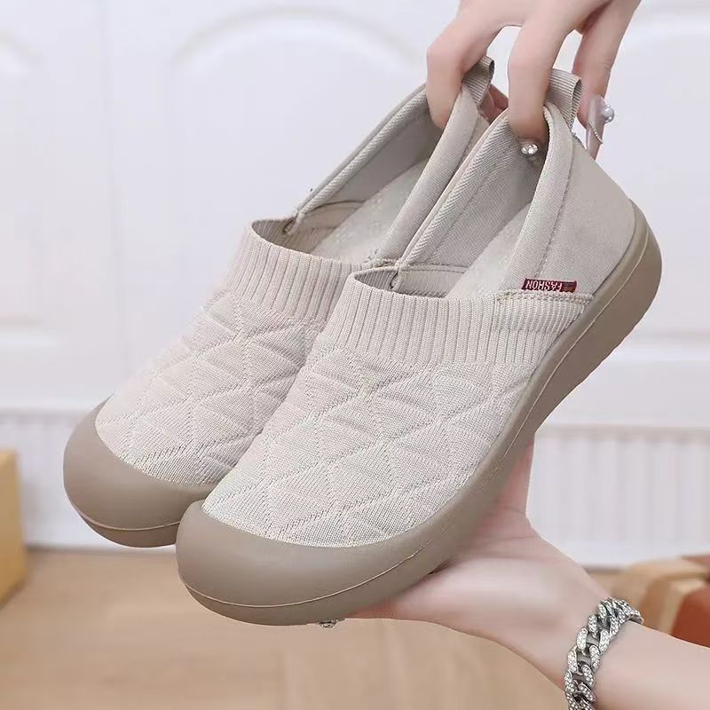 Primavera y otoño nuevos zapatos de tela de mujer con suela suave, zapatos de moda para madres, zapatos de trabajo ligeros y cómodos, zapatos de solos antideslizantes image 8