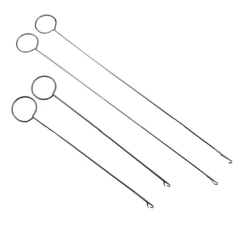 Manual DIY turn inner inner corner anti-inner splinter ring with rope thread thread cutter long short