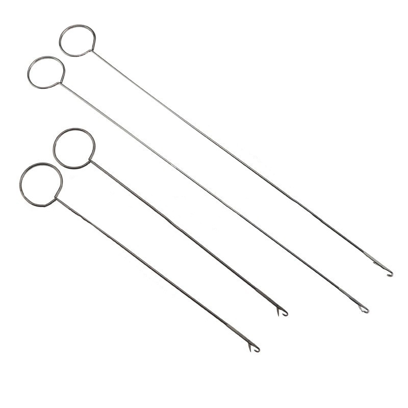 Manual DIY turn inner inner corner anti-inner splinter ring with rope thread thread cutter long short