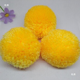 6cmë���A��ë�q��־���ɫ������diy�ֹ����bЬñ�^�l���1��