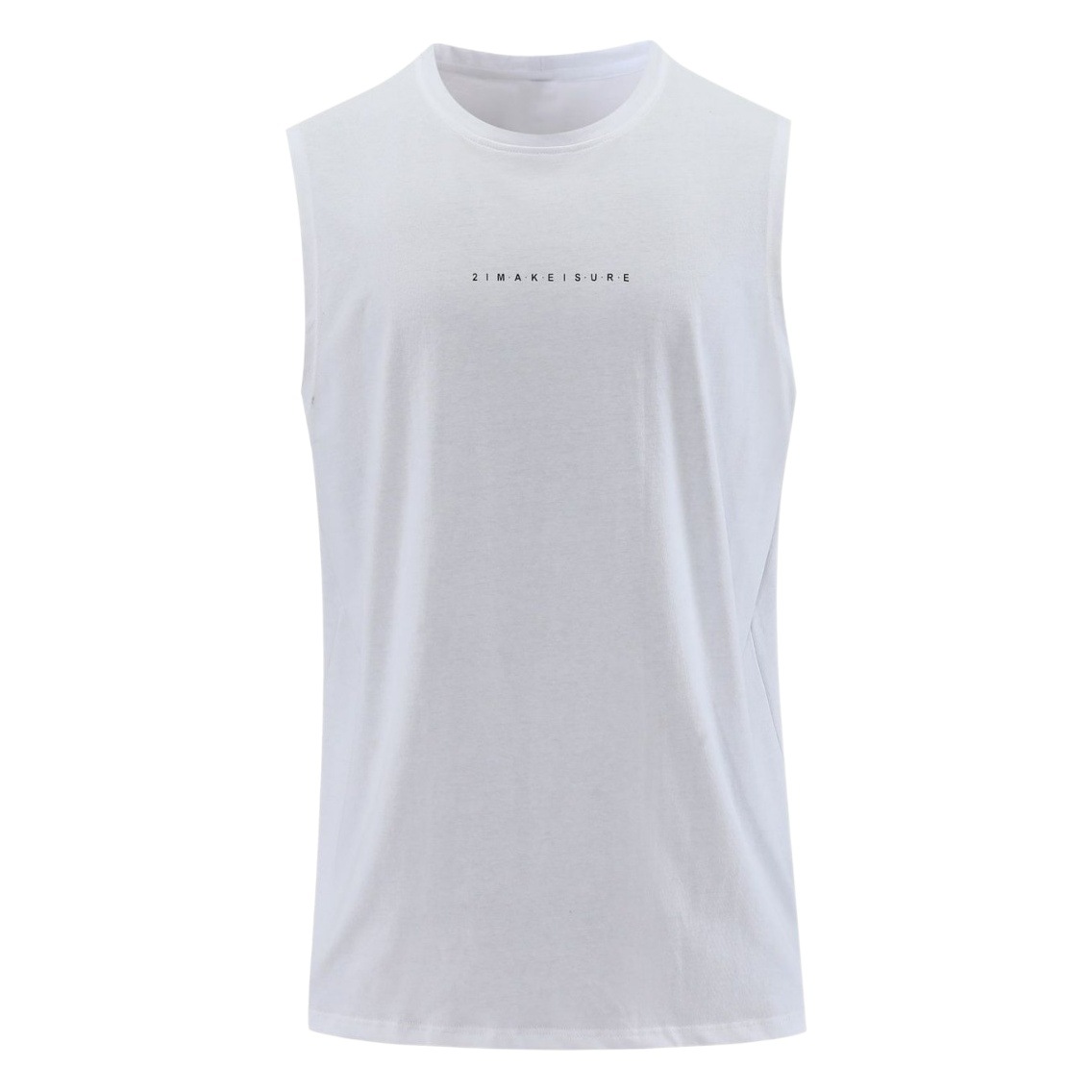 Moda impreso algodón deportes chaleco hombres humedad wicking baloncesto entrenamiento fitness ropa correr sin mangas de secado rápido top