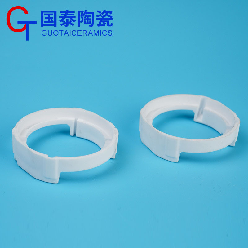 厂家批发氧化铝陶瓷密封圈精密特种结构件耐高压绝缘高频电子