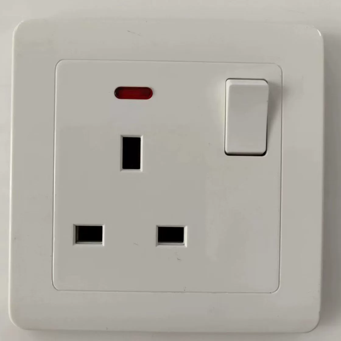 Luoge Wall Ultra-Thin Switch Panel - Lightweight, Multi-Config Electrical Socket Box with Light