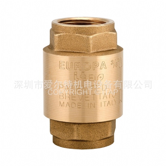 上海供应EUROPA100 止回阀 ITAP空气止回阀