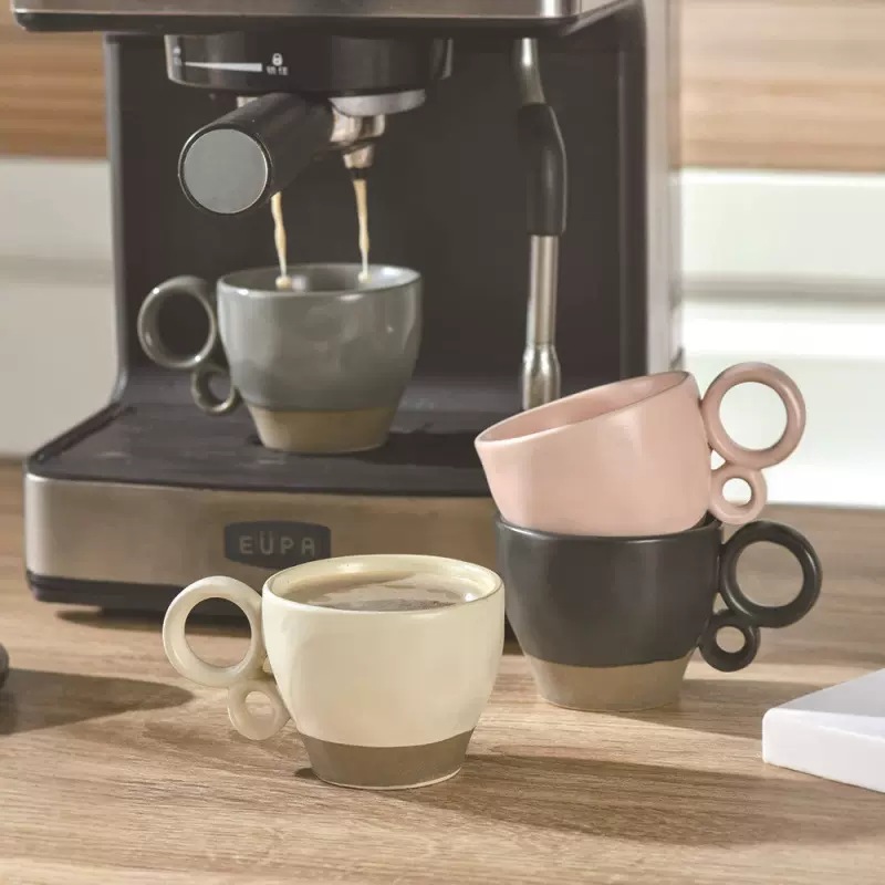 批发创意小容量陶瓷马克杯餐厅家用餐厅咖啡杯商用礼品咖啡套装