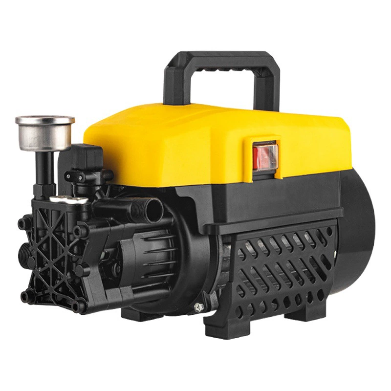 Автоматическая машина для очистки артефактов бытовых автомобилей высокого давления костюм портативный мощный небольшой насос с поворотной пластиной автомобильный водяной пистолет