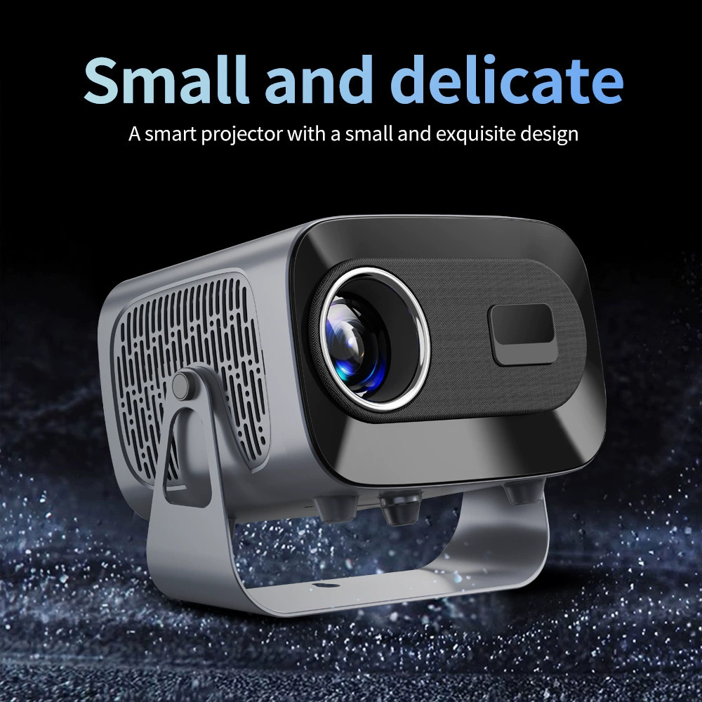 A10 Plus Android Projector Cross-border Portable Projector Gaolumen Home Projection 4K Office Projector