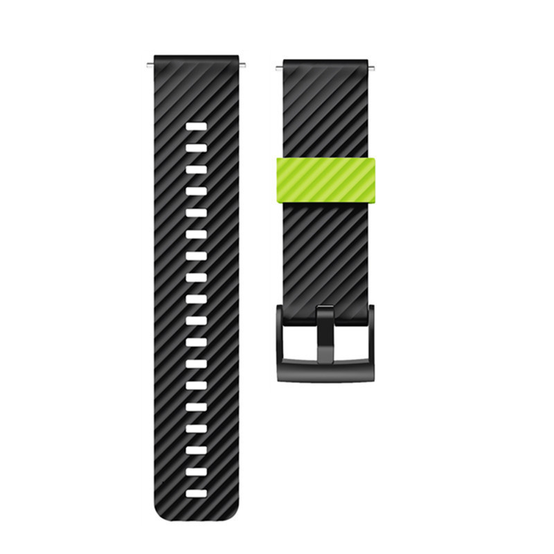Suitable for Suunto 7 Silicone Strap Suunto 9 Suunto Spartan Sport Two-Color Strap