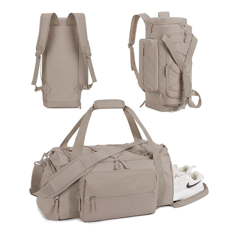 Nueva bolsa de fitness de Amazon, bolsa de equipaje de viaje, bolsa mojada con zapatos, bolsa portátil, mochila de equipaje de viaje impermeable