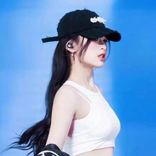 郑雅譞同款立体花朵棒球帽Ahyeon小众鸭舌帽韩版百搭显脸小大头围