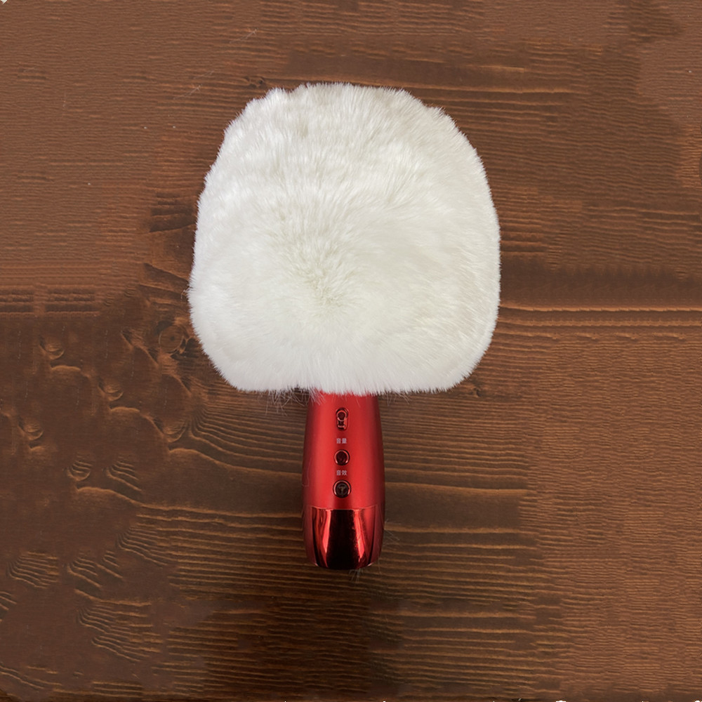 Suitable for Tuxun V3 Live Microphone Windproof Fur Cover TOSING Microphone Mao Mao Set K Song Live Sweater