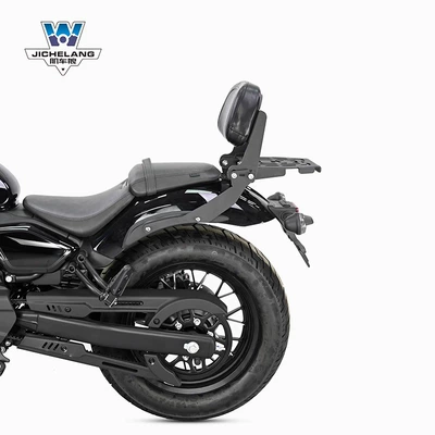 Motorcycle tail – wing multifunctional folding backrest modification