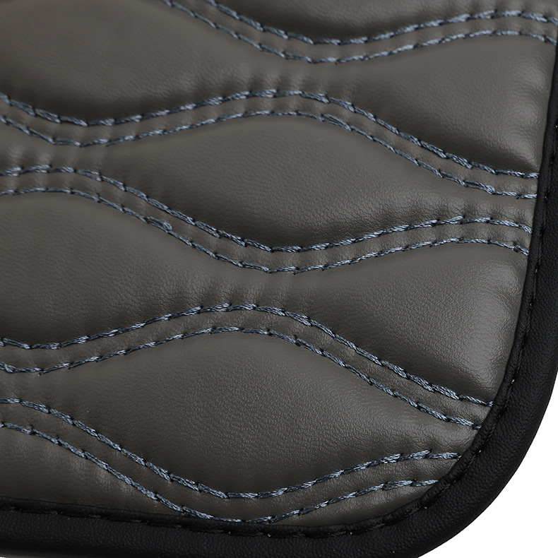 Car Armrest Box Pad PU Leather Bubble Armrest
