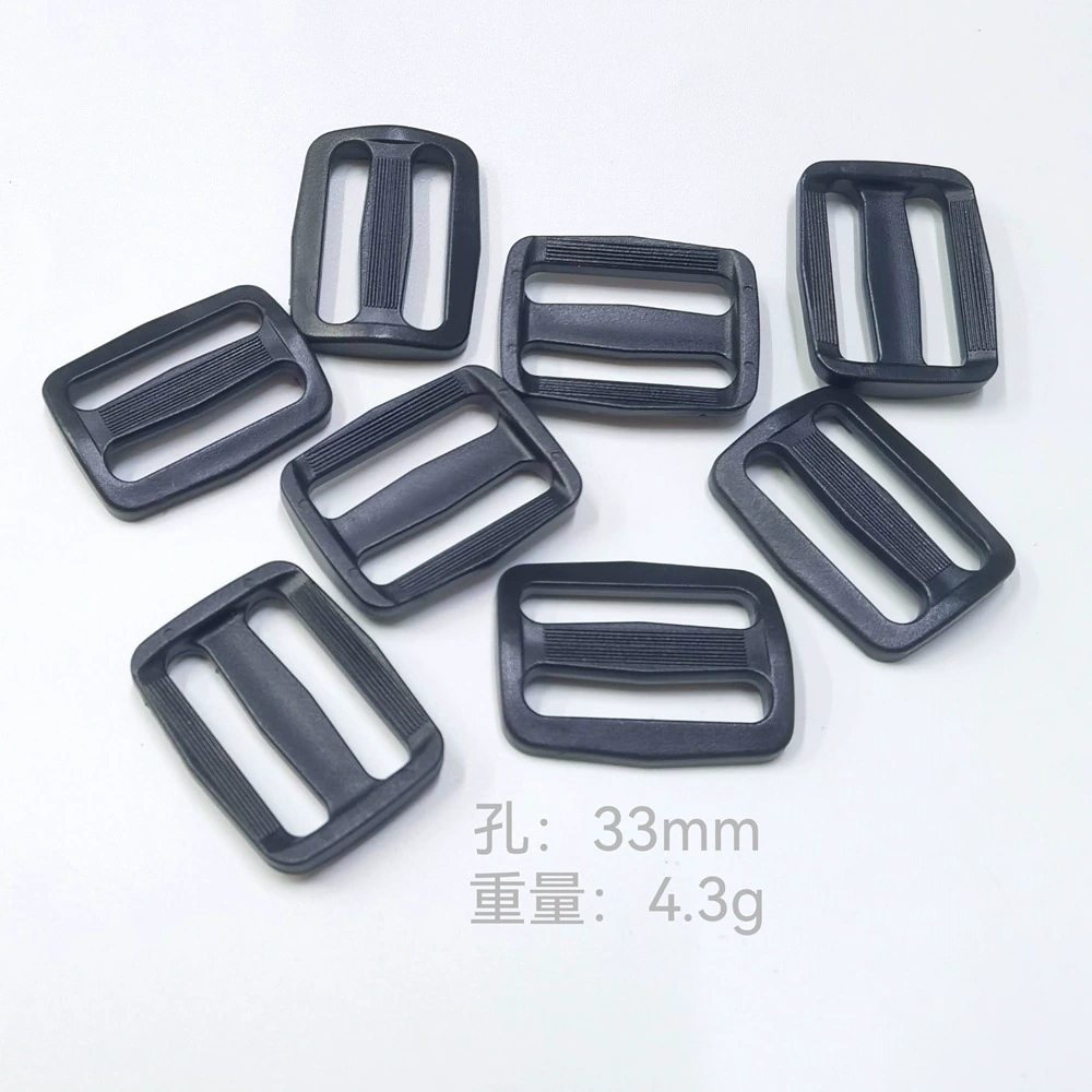 Внутренняя 1,2 дюйма Внутренняя 33 мм пластиковая японская пряжка аксессуары для багажной сумки трехступенчатая Регулируемая пряжка