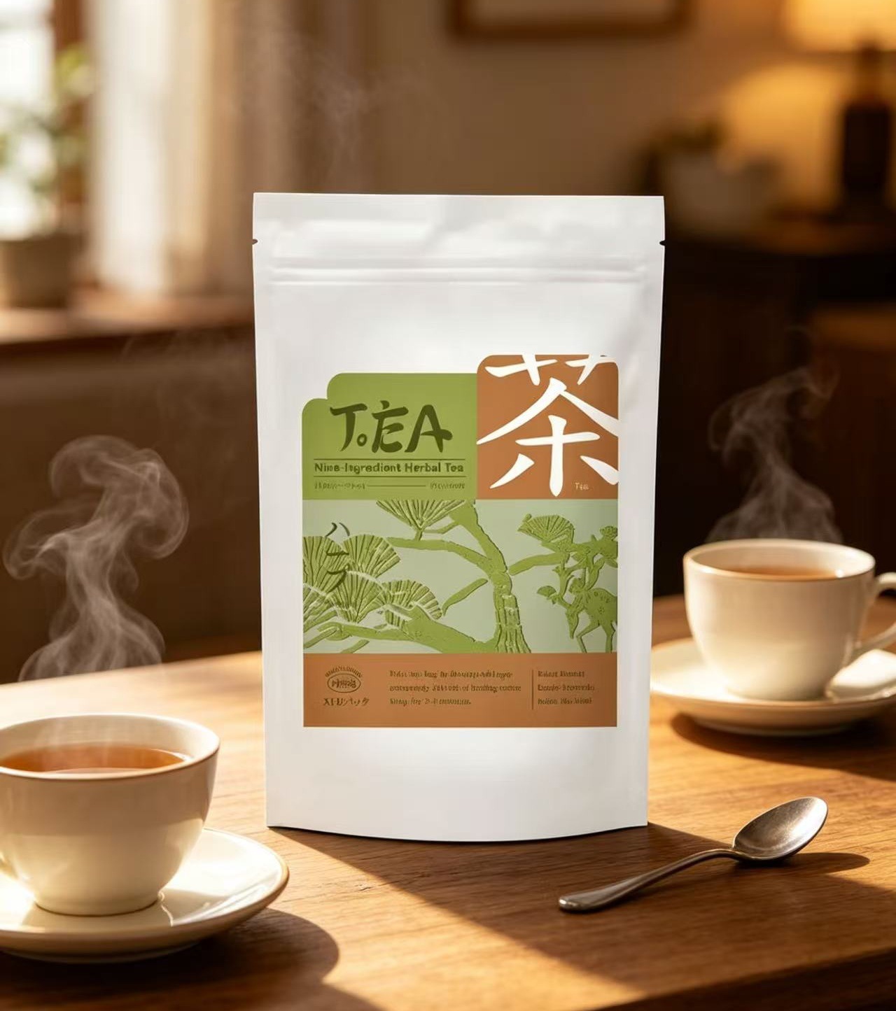 Nine Herb Floral Tea Blend 60g Cold Brew Herbal Tea Mild Plant Tea for Daily Wellness quality and texture