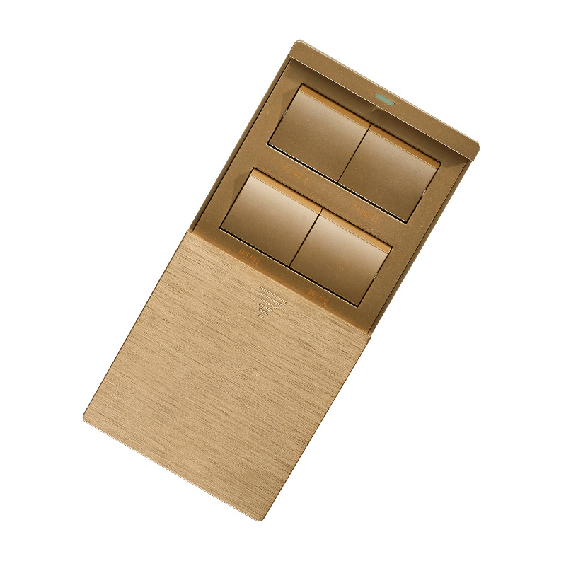 Slide gold four open