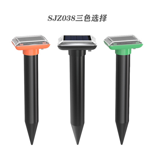 Cross-border Solar Mouse Repeller Buzz Vibration Plug and Play Ultrasonic Mouse Repeller Outdoor Snake Repeller