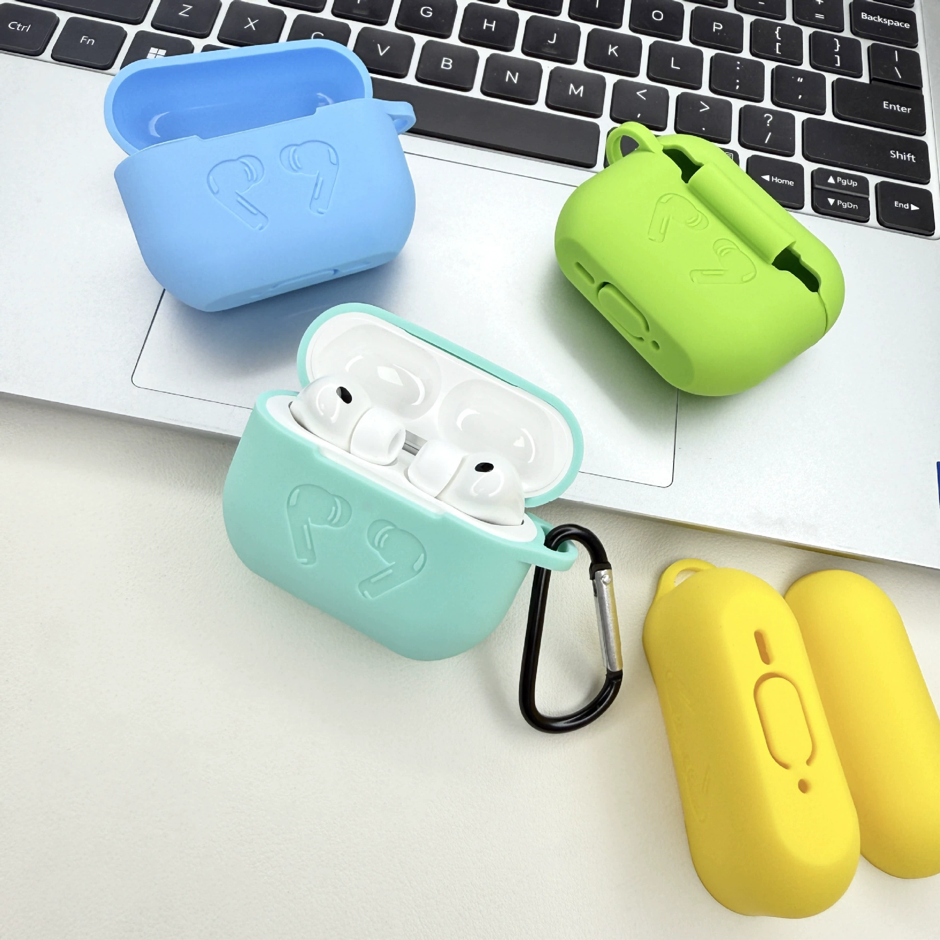 Apple, совместимые силиконовые наушники, защитный чехол, органайзер, Pro3, Bluetooth, защита от падения