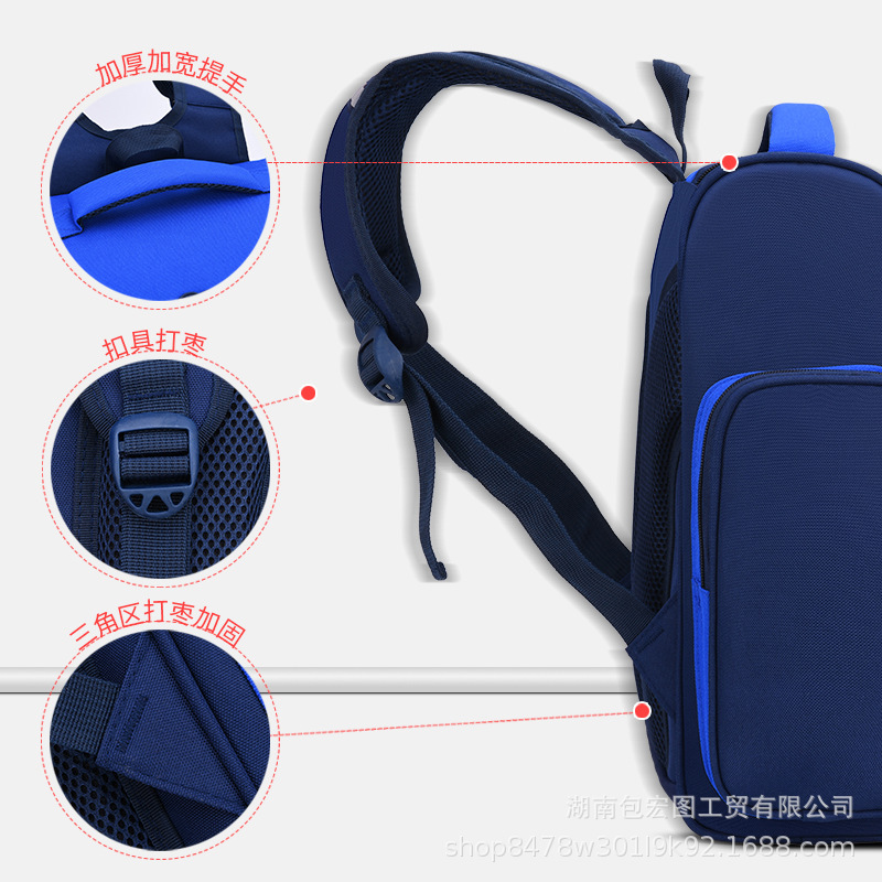 Bolso de escuela nuevo espacio ligero mochila de dibujos animados mochila niñas niños Escuela Primaria estudiante mochila al por mayor