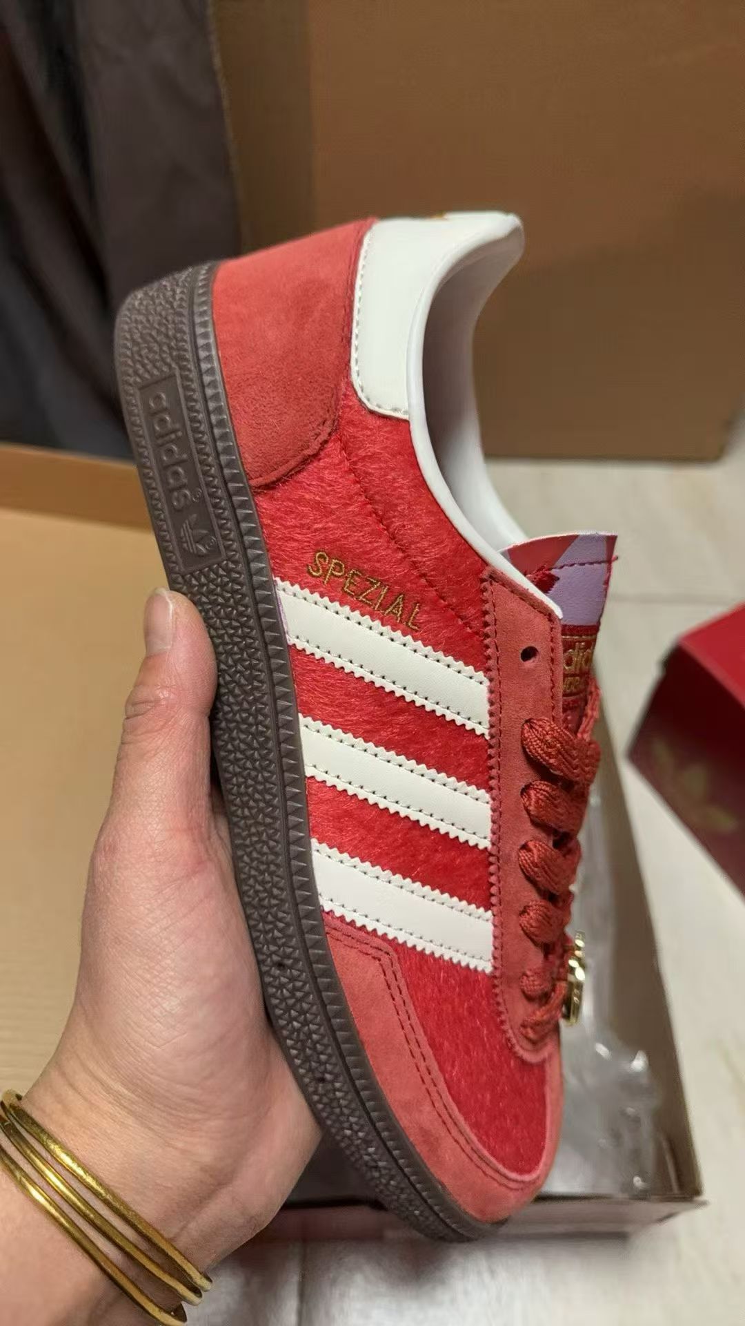 adidas Handball Spezial Shadow Red Off White Gum