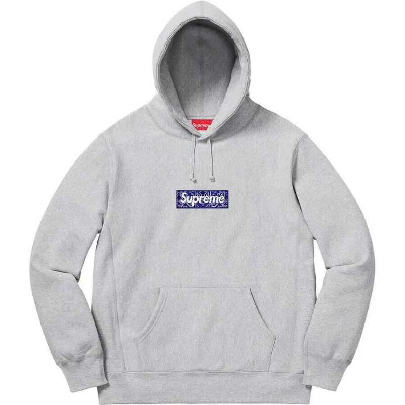 Худи (Supree plus) из вельвета с box-лого и цветком кешью, полный ассортимент — S–XXL