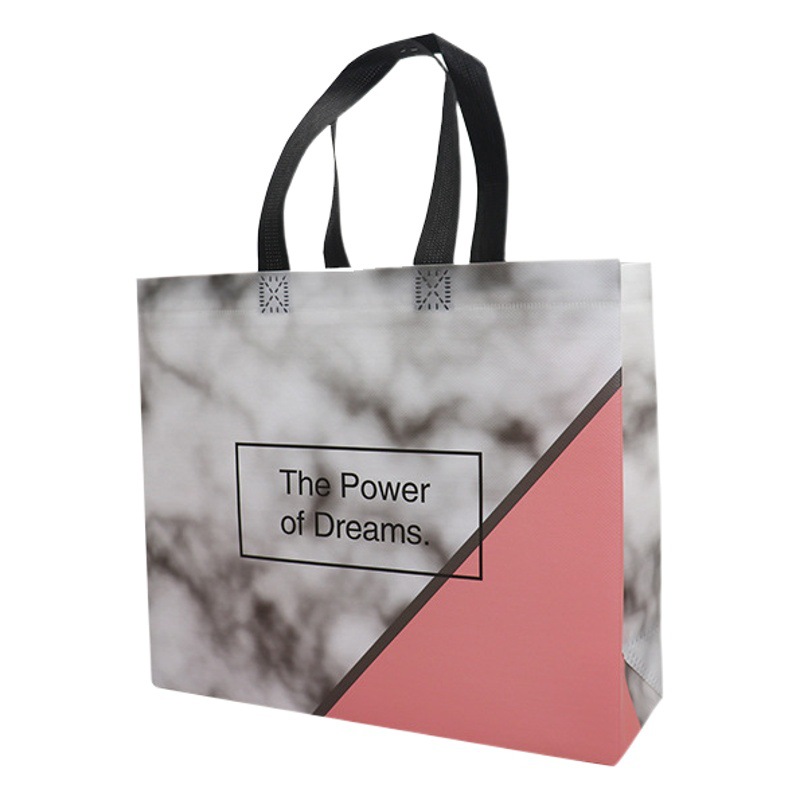 Bolso de regalo no tejido de juguete para niños Bolso de ropa portátil para niños y niñas Bolso de compras laminado en caliente personalizado