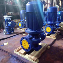 ISG立式管道离心泵IRG热水循环泵55-75kw单级单吸防爆管道增压泵
