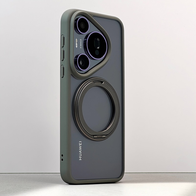 適用華為Pura70Ultra回転360スタンド磁気吸引携帯ケース高透P70Pro転倒防止保護カバー|undefined